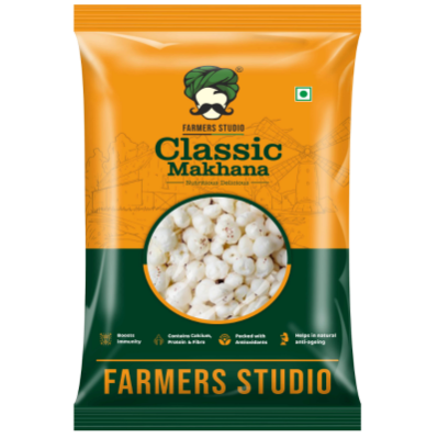 Classic Makhana 200g (Foxnuts) | Naturally Grown